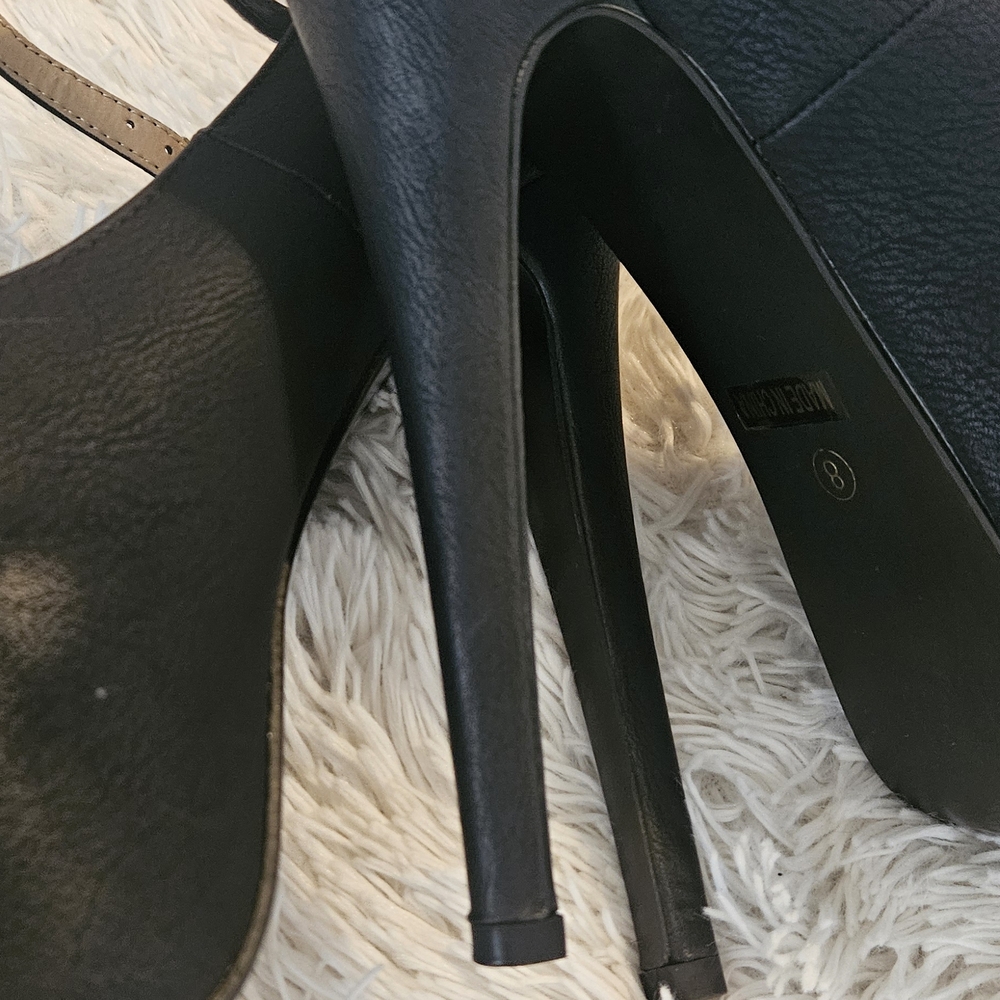 Eye Candy Black Platform Heels - image 5